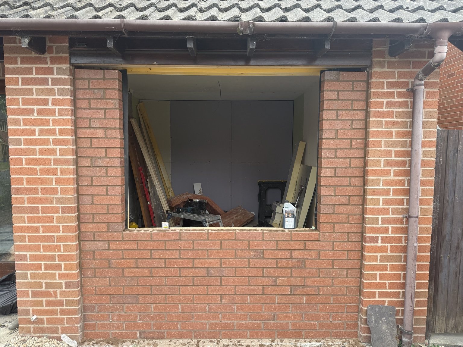 Orchard Building Services masonry project